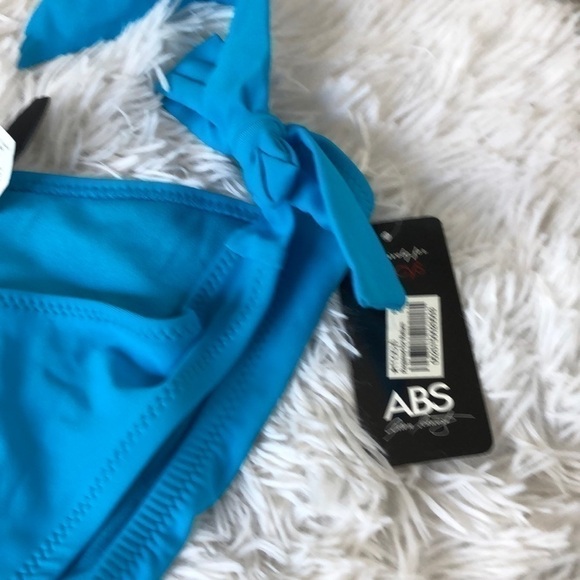 Nwt 2/$22 tie side bright blue bikini bottom 12 - Picture 2 of 6